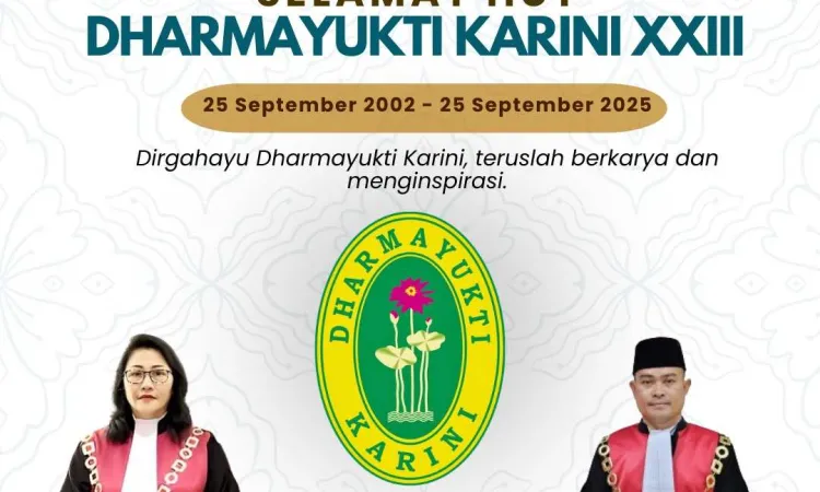 HUT DHARMAYUKTI KARINI XXII