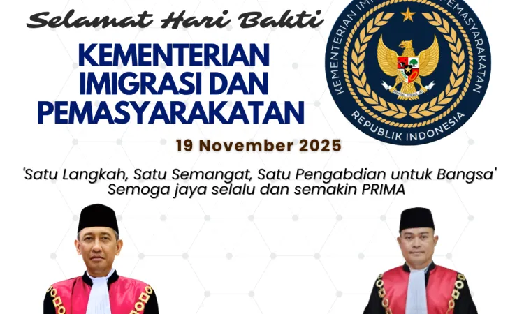 Hari Bakti Kementrian Imigrasi dan Pemasyarakatan
