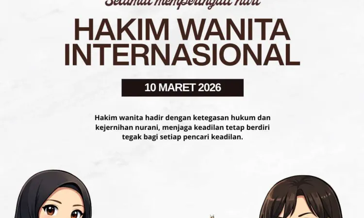 HARI HAKIM WANITA INTERNASIONAL
